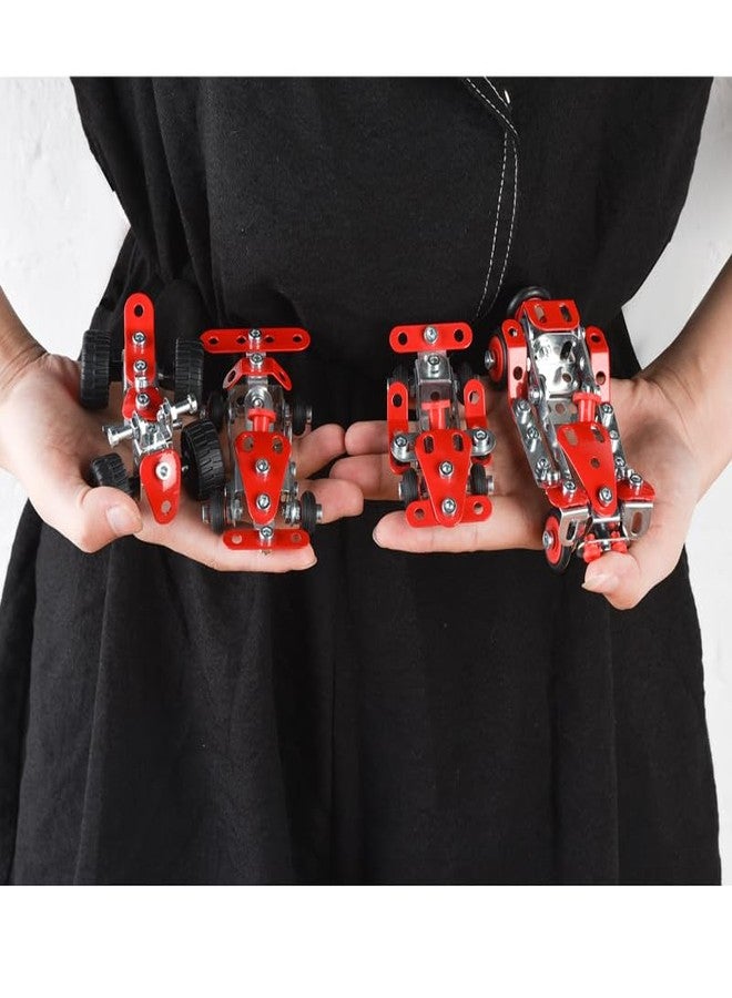 Ferthor Fun Racing Car STEM Toy Sets for Boys Ages 8-12, Metal Building Kit,STEM Building Toys for Boys Age 8-12,Roadster Red Vehicle Car Model for Kids 8 9 10 11 12-16 Years Old（265PCS） - Image 5